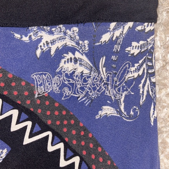 DESIGUAL WOMENS GRAPHIC A-LINE SKIRT PATCHWORK - Picture 6 of 7